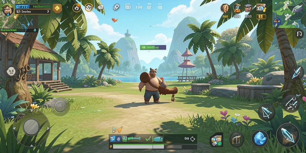 Tangkapan layar GT777 menunjukkan gameplay yang mengasyikkan dan mudah diakses.
