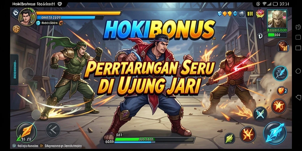 Screenshot gameplay HOKIBONUS yang mendebarkan dan seru.