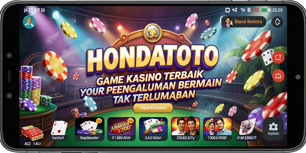 Tampilan gameplay menarik dari HONDATOTO yang memukau pemain.