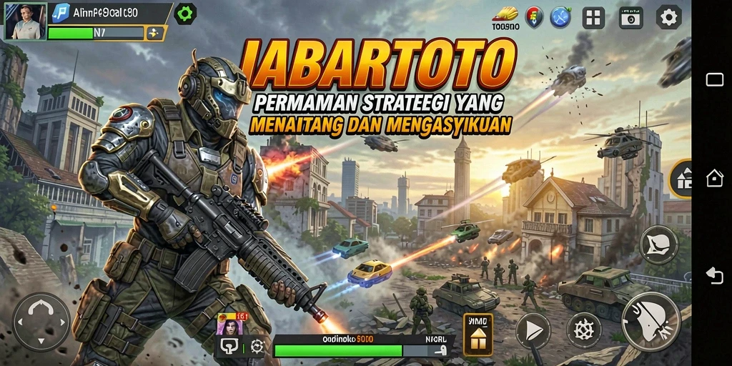 Tampilan gameplay seru dan penuh strategi dari JABARTOTO.