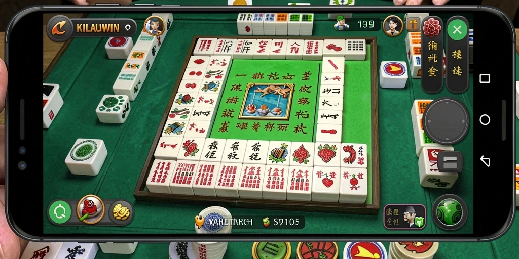 Screenshot KILAUWIN menampilkan gameplay Mahjong yang menantang dan interaktif.