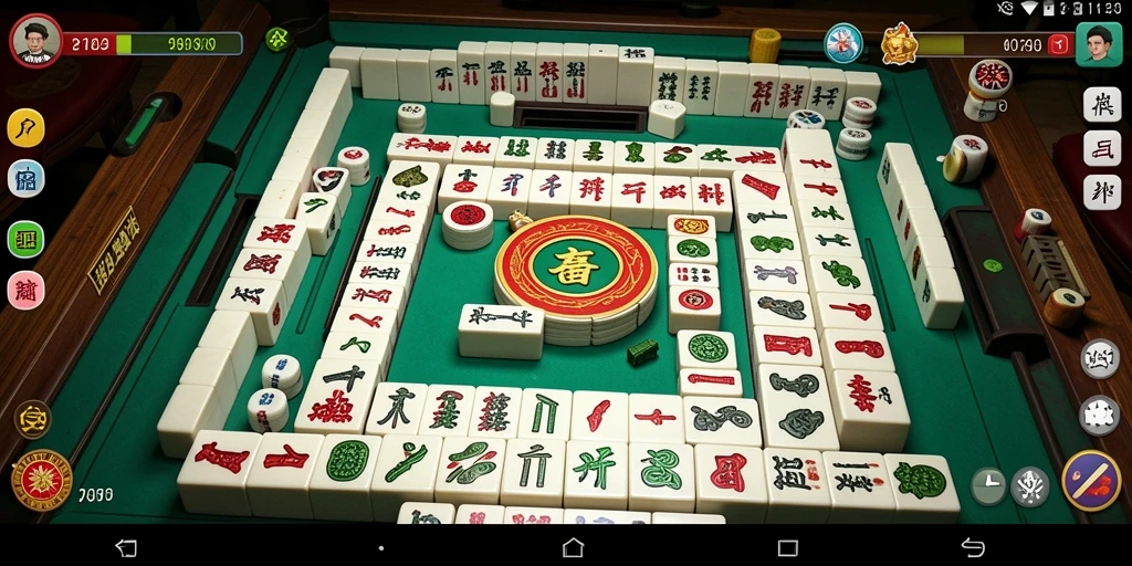 Gameplay Mahjong yang menantang dan mengasyikkan di RAJACORC.