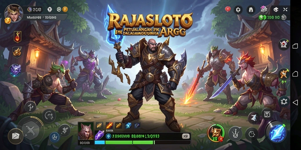 Gameplay seru dalam RAJASLOTO dengan aksi mendebarkan.