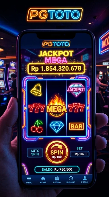 Tampilan aplikasi PGTOTO yang intuitif dan modern.